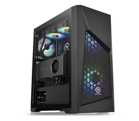 THERMALTAKE Commander G32 TG ARGB černá / midi tower / USB / bez zdroje / ATX / průhledná bočnice