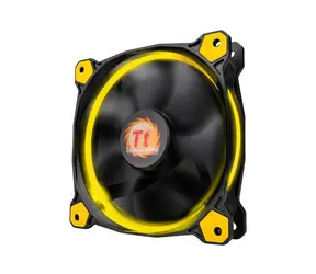 THERMALTAKE Riing 14 LED žlutá / ventilátor / 140 x 140 x 25 mm / 1400 RPM / 28.1 dB