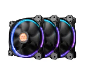 THERMALTAKE Riing 14 LED RGB (3ks) / ventilátor / 140 x 140 x 25 mm / 1400 RPM / 28.1 dB