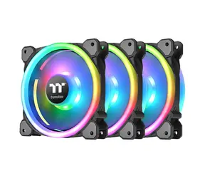 THERMALTAKE Riing Trio 14 LED RGB TT Premium Edition (3ks) / ventilátor / 140 x 140 x 25 mm / 1400 RPM / 26.5 dB