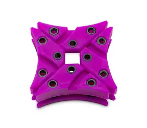 EKWB EK-Vardar X3M Damper Pack - Purple 4 ks / anti-vibračni držák ventilátoru / pro EK-Vardar X3M
