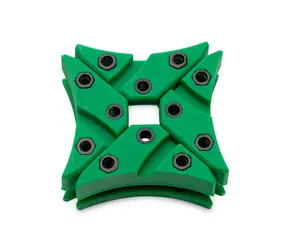 EKWB EK-Vardar X3M Damper Pack - Green 4 ks / anti-vibračni držák ventilátoru / pro EK-Vardar X3M