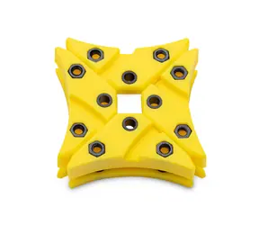 EKWB EK-Vardar X3M Damper Pack - Yellow 4 ks / anti-vibračni držák ventilátoru / pro EK-Vardar X3M