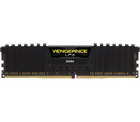 Corsair Vengeance LPX Black 16GB (1x16GB) 3000 MHz / DDR4 / PC4-24000 / CL16-20-20-38 / 1.35V / XMP2.0 / s chladičem
