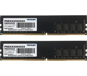 Patriot Signature 16GB (2x8GB) 3200MHz / DIMM / DDR4 / CL22 / Unbuffered / Non-ECC / 1.2V
