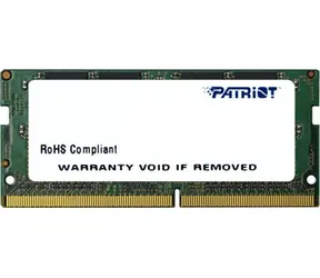 Patriot Signature 4GB (1x4GB) 2400MHz / SO-DIMM / DDR4 / CL17 / Unbuffered / Non-ECC / 1.2V