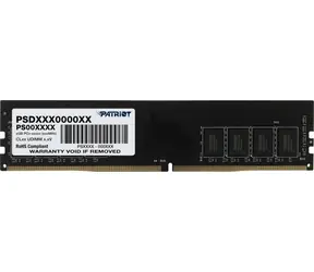 Patriot Signature 16GB (1x16GB) 3200MHz / DDR4 / Non-ECC / Unbuffered / CL22 / 1.2 V 
