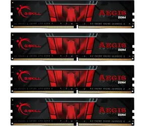 G.Skill Aegis 64GB (4x16GB) 3200MHz černá / DDR4 / CL16-18-18-38 / 1.35V / XMP 2.0