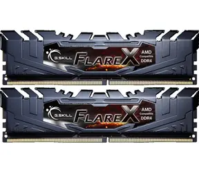 G.SKill FlareX AMD 16GB (2x8GB) 3200MHz černá / DDR4 / CL16-18-18-38 / 1.35V / XMP 2.0