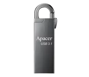 Apacer AH15A 16GB stříbrná / USB flash disk / USB 3.0 (3.1 Gen 1) / s karabinkou