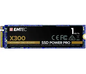 EMTEC Power Pro X300 1TB / M.2 / NVMe / 3D TLC / R:2500MBps / W:2000MBps / MTBF 2mh / 5y