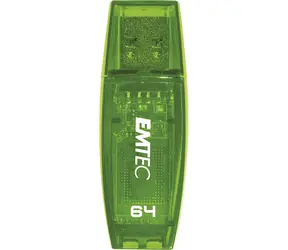 EMTEC C410 Color Mix 2.0 64GB zelená / Flash Disk / 64GB / USB 2.0