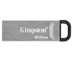 Kingston DataTraveler Kyson 64GB černá / Flash Disk / USB 3.2 Gen 1 - (USB-A 3.0)
