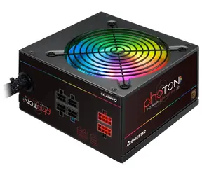 CHIEFTEC CTG-650C-RGB Photon 650W / ATX / 650W / 85% účinnost / Aktivní PFC / 120 mm RGB / semi-modulární