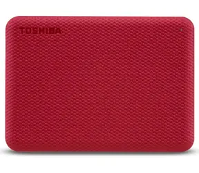 TOSHIBA CANVIO ADVANCE (NEW) 4TB červená / Externí HDD / 2.5" / USB 3.2 Gen 1