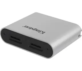 Kingston Workflow Dual-slot microSD / Čtečka karet / USB 3.2 Gen1 / microSDHC & microSDXC UHS-I,UHS-II