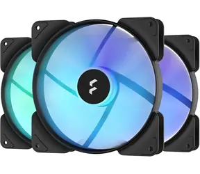 Fractal Design Aspect 14 RGB PWM černá (3 ks) / 140 mm / Rifle Bearing / 35.5dB @ 500-1700RPM / A-RGB / 132.5 m3h / 4pin
