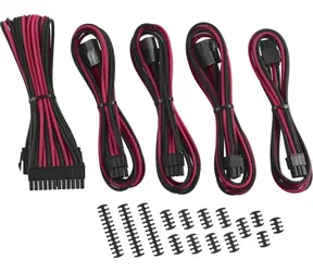 CableMod Classic ModMesh Kabel Extension Kit 8+6 pin PCIe - černo-červená