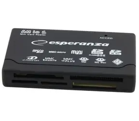 Esperanza EA119 čtečka paměťových karet All-in-One / USB 2.0