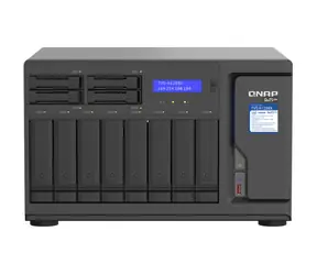QNAP TVS-h1288X-W1250-16G / 12x HDD /  Xeon W-1250 3.3 GHz / 16 GB DDR4 / 2.5 & 3.5" SATA / 4x2.5GLAN / 2x 10GLAN