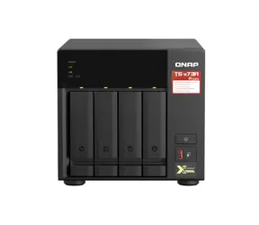 QNAP TS-473A-8G / 4x HDD / Ryzen V1500B 2.2 GHz / 8 GB DDR4 / 3.5"&2.5" SATA / 2x2.5GLAN