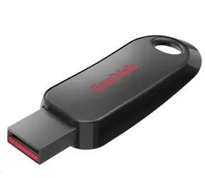 SanDisk Cruzer Snap 128 GB černá / Flash Disk / USB 2.0 