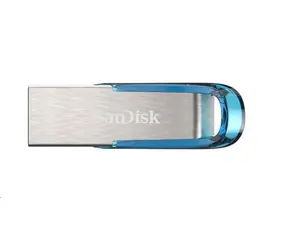 SanDisk Ultra Flair 128 GB modrá / Flash Disk / USB 3.0 / čtení: 150 MBs