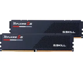 G.Skill Ripjaws S5 Black 32GB (2x16GB) 5200MHz / DDR5 / PC5-41600 / CL36-36-36-83 / 1.2V / XMP 3.0 