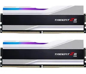 G.Skill Trident Z5 RGB Silver 32GB (2x16GB) 6000MHz / DDR5 / PC5-48000 / CL36-36-36-96 / 1.35V / XMP 3.0 