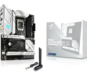 ASUS ROG STRIX B660-A GAMING WIFI D4 / B660 / LGA 1700 / 4x DDR4 / PCIEx16 / 1x 2.5GLAN / Wi-Fi / ATX