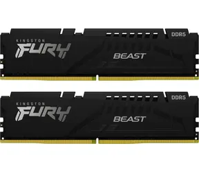Kingston FURY Beast Black 64GB (2x 32GB) DDR5 5600MHz / CL40 / DIMM