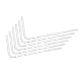 EKWB EK-Loop Hard Tube 16mm 0.8m Pre-Bent 90° - Acrylic (6pcs)