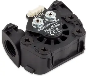 Aqua Computer Flow sensor High Flow LT / G1/4 / 35-1000 l/min / pro Aquaero, Aquastream, Quadro, Octo, Vision