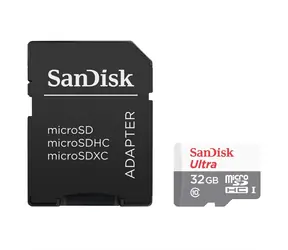 SanDisk micro SDXC 32GB + adaptér