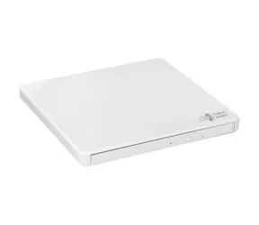Hitachi-LG GP60NW60 bílá / Externí vypalovací mechanika / slim / DVD+-RW / M-Disc / USB 2.0 