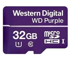WD Purple MicroSDHC 32 GB / UHS-I U1 / Class 10