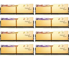 G.SKill Trident Z Royal Gold 64GB (8x8GB) 3600MHz / DDR4 / CL14-15-15-35 / 1.45V / XMP 2.0