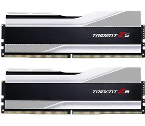G.Skill Trident Z5 Silver 32GB (2x16GB) 6400MHz / DDR5 / CL32-39-39-102 / 1.4V / XMP 3.0 / on-die ECC 