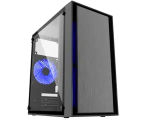 Gembird CCC-FORNAX-960B Fornax 960B černá / micro-ATX / 3x 120 / 2x USB3.0 / bez zdroje / průhledná bočnice