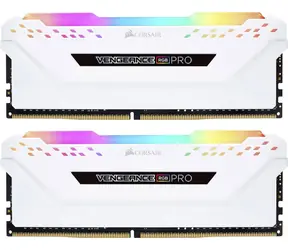 Corsair Vengeance RGB Pro 32GB (2x16GB) 3200MHz bílá /  DDR4 / PC4-25600 / CL16-20-20-38 / 1.35V / XMP2.0