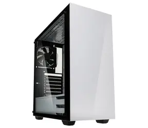 Kolink Stronghold bílá / E-ATX / 1xUSB 3.0 + 2xUSB 2.0 / 2x 120 mm Molex / bez zdroje / průhledná bočnice / Tvrzené sklo