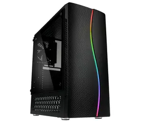 Kolink Inspire K5 ARGB černá / ATX / 1xUSB 3.0 + 1xUSB 2.0 / 1x120 mm / bez zdroje / průhledná bočnice