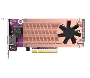 QNAP QM2-2P10G1TB / PCIe Gen3 rozšiřující karta s 2x NVMe SSD sloty & 1x 10GbE