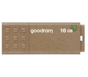 GOODRAM ECO FRIENDLY USB 3.0 16GB hnědá / Flash disk / USB-A 3.0 / čtení: 60MBs / zápis: 20MBs
