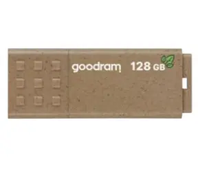 GOODRAM ECO FRIENDLY USB 3.0 128GB hnědá / Flash disk / USB-A 3.0 / čtení: 60MBs / zápis: 20MBs