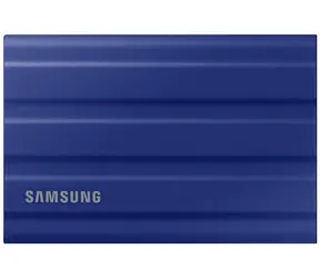 SAMSUNG T7 Shield Externí SSD disk 2TB modrá / Externí SSD / R: 1050 MBs & W: 1000MBs / USB-C / IP65