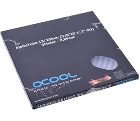 Alphacool AlphaTube HF 13/10 čirá / PVC / 13/10 mm / 3 m