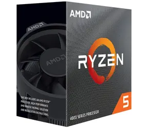 AMD RYZEN 5 4500 @ 3.6GHz / Turbo 4.1GHz / 6C12T / L2 3MB L3 8MB / AM4 / Bez VGA / 65W