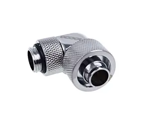 Alphacool Eiszapfen 16/10mm kompresní šroubení otočné 90° G1/4 chrom