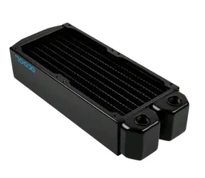 Alphacool NexXxoS XT45 Full Copper Dual radiator 92mm černá